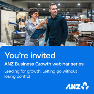 You're invited: Leading for Growth: Letting Go Without Losing Control